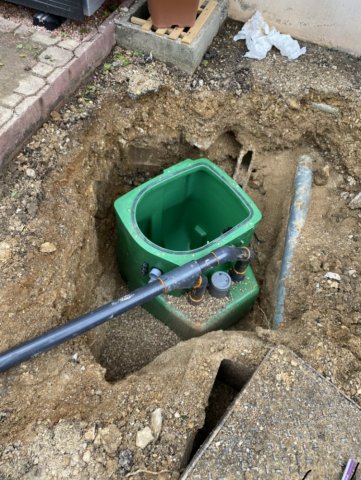 Installation d'une pompe de relevage des eaux usées à Sens 